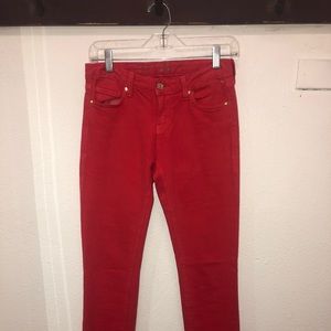red kate spade jeans